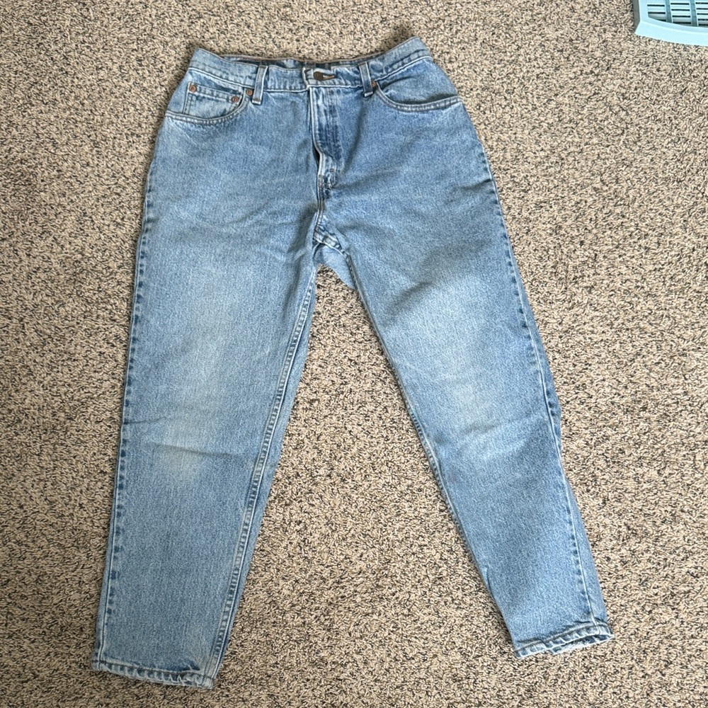 Levi's 551 Straight Jeans - Classic Blue - Picture 5 of 7